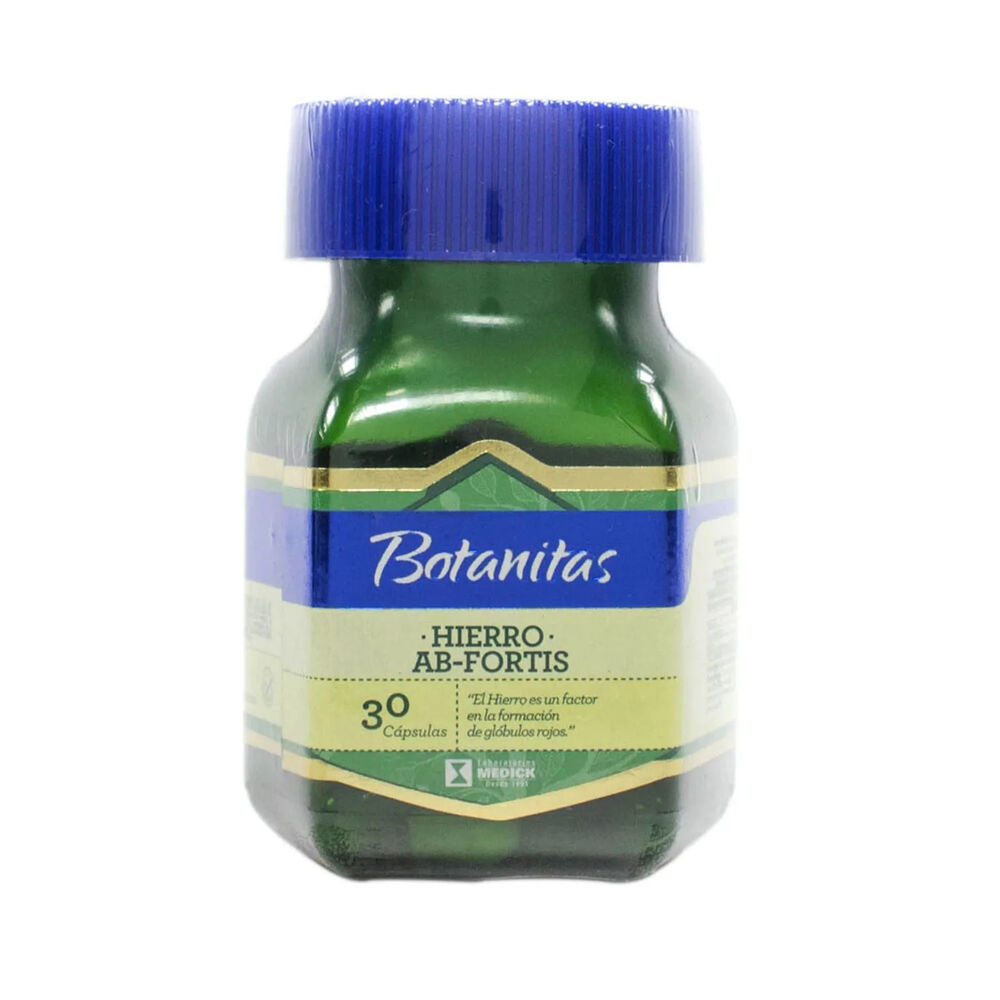 Hierro-Ab-Fortis-Botanitas-Capsula-Frasco-X-30-imagen